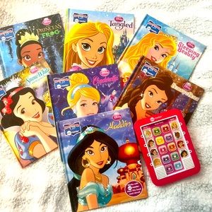 Disney Princess Read Along books